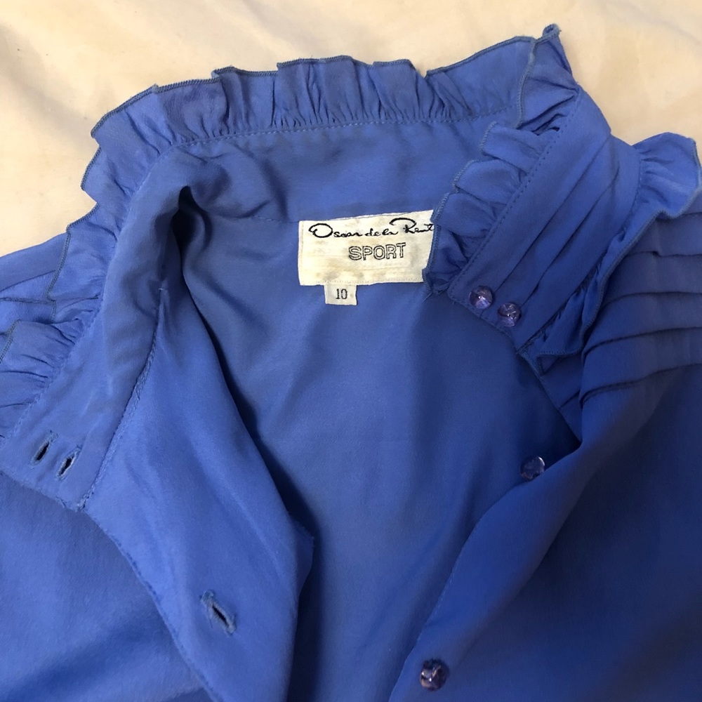 Vintage Oscar de la Renta blouse